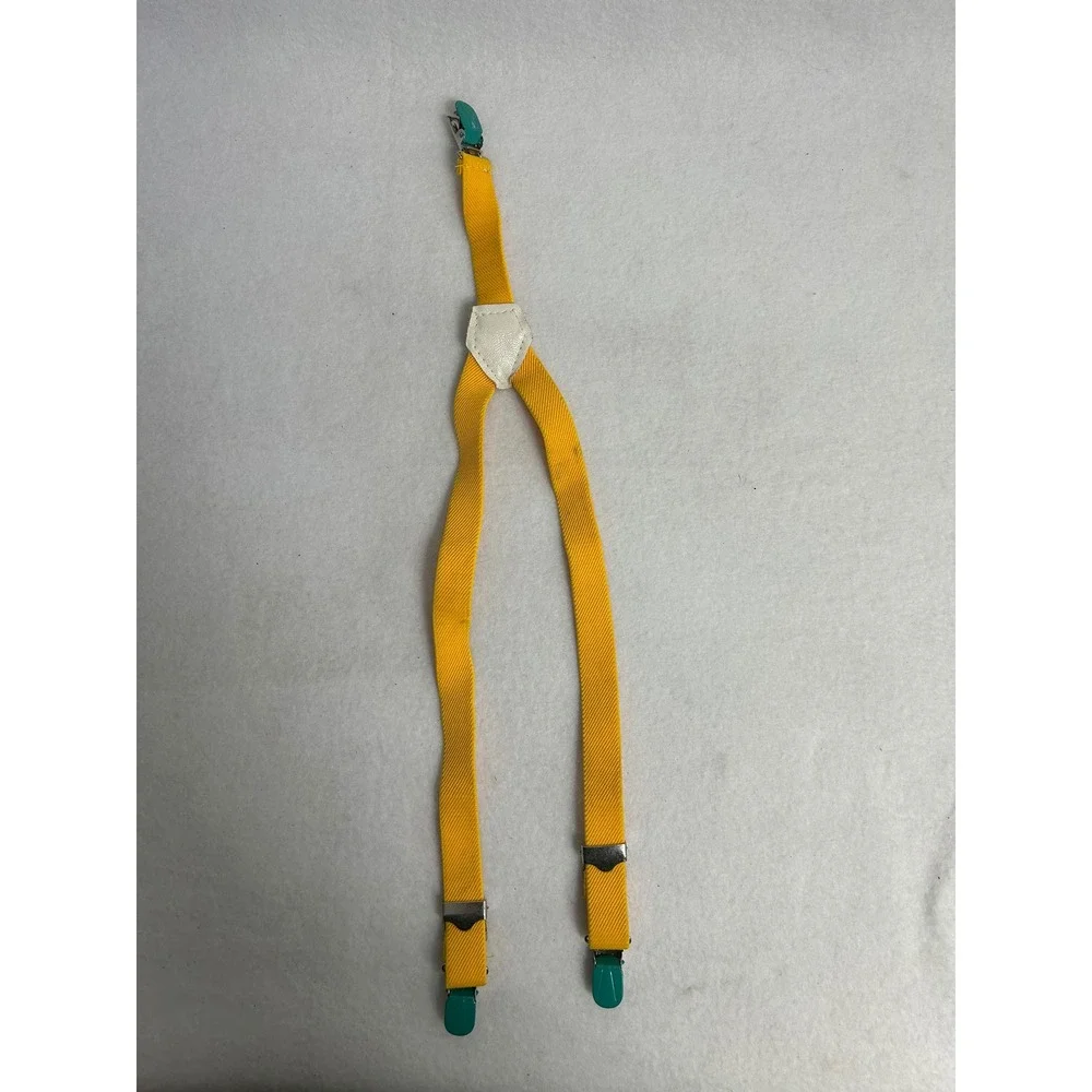 Preppy Dapper Kids Multicolor‎ Striped Solid Elastic Suspenders Lot 4